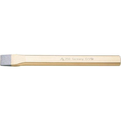 RENNSTEIG Flachmeißel flachoval DIN 7255 Schneidenbreite 18 mm Länge 125 mm