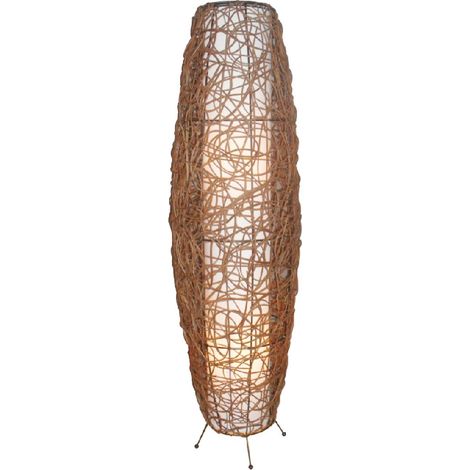 Floor Lamp 'Nias' made of Wood for Living Room & Dining Room (1/5)