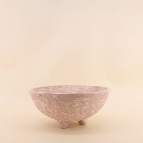 Coupe blanche en papier maché 29cm (1/5)