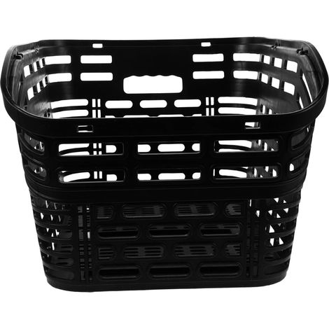Removable Rear Bicycle Basket for Loading and Storage - Black (1/5)