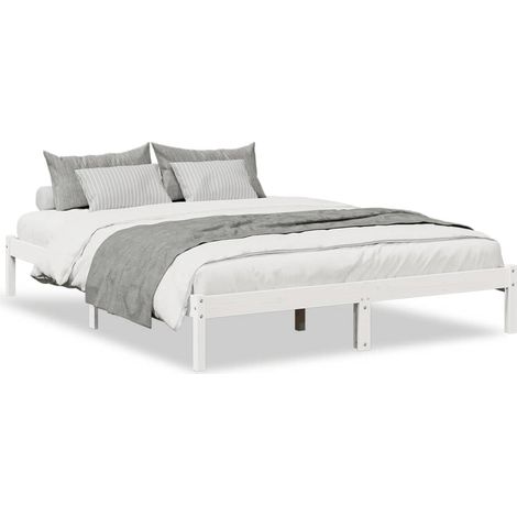 Maison Exclusive - Letto Extra Lungo senza Materasso 160x220 cm in Legno di Pino
