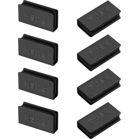 8Pcs 1.6" Verrou Magnétique À Latch Clip Pour Cabinet Noir (1/5)