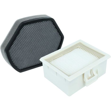 vhbw 1x filtro in spugna, 1x filtro HEPA compatibile con Bosch BGS21830IL, BGS21830, BGS21833, BGS11800, BGS21832, BGS2202, BGS2112 aspirapolvere