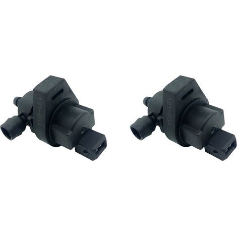 2x Neue schwarze Kartuschen-Entlüftungsventile passend für E38 E39 E46 13901433603