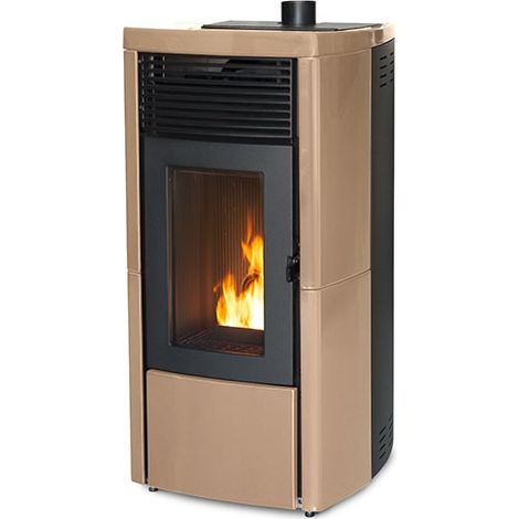 Pelletofen MCZ STAR AIR Maestro 8 kW verschiedene Farben Pellet Ofen Kaminofen Sand (1/2)