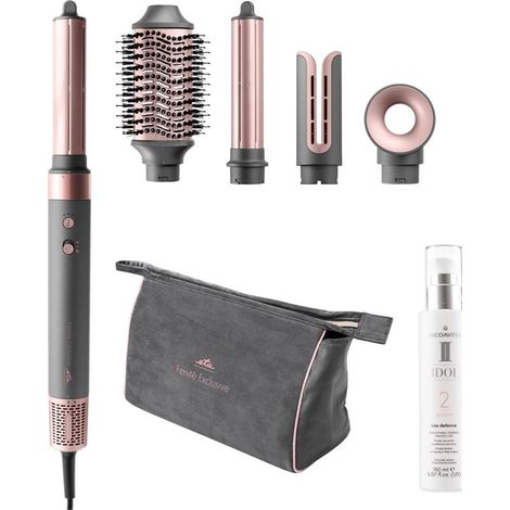 Eta Styler Fenité Exclusive Liss Defense 0323 90000 Kit de Peluquería Gris Cálido 1400 W 2m (1/5)