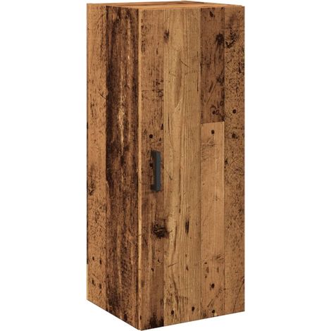 Maison Exclusive - Mobile a Parete Legno Vecchio 34,5x34x90 cm in Truciolato