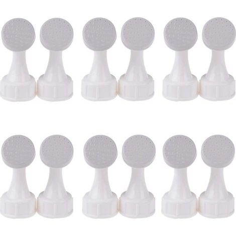 Filiyano-Lot de 12 arroseurs portables à bouchon de bouteille pour l'irrigation domestique, têtes d'arrosage en plastique (1/5)