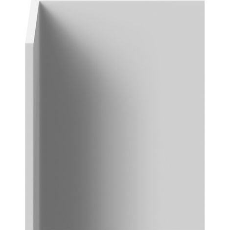 WholePanel White 25mm Rigid PVC Angle Profile Corner Trim (1/5)