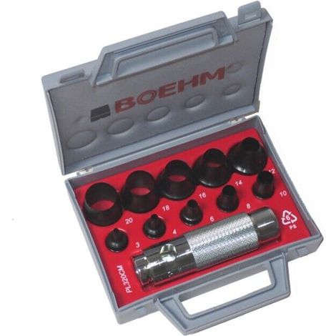 Scatola di tagliabiscotti BOEHM 11 utensili con una capacità di 3 - 20 mm - JLB320CM