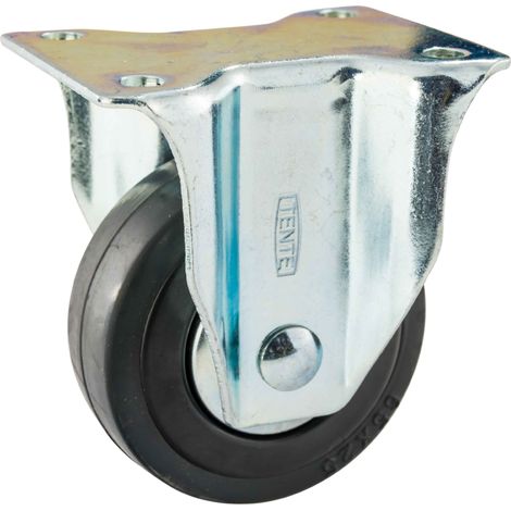 Roulette de manutention 1438 PVH - fixe - 40 kg - 65 x 25 mm - TENTE