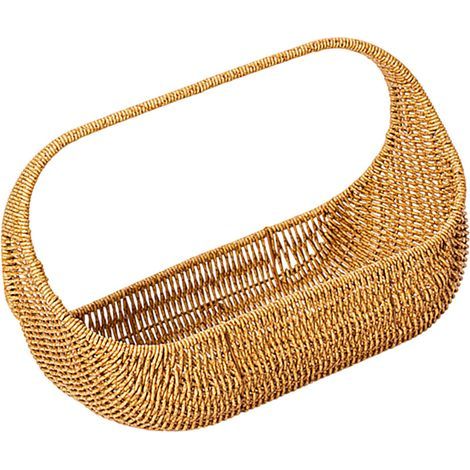 Panier de bateau artisanal en PE avec des designs spacieux pour