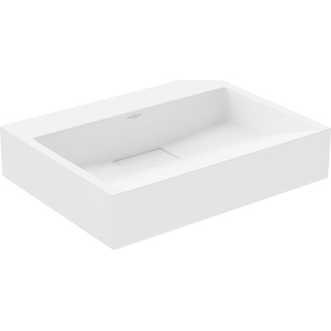 Mexen Ava lavabo sobre encimera de conglomerado B/O 50 x 38 cm, blanco - 23015000