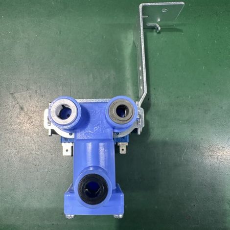 Optional dual-head, three-voltage universal refrigerator inlet solenoid valve, universal accessory model 17431000001476