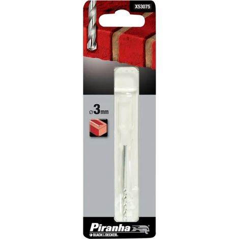 Punta per cemento 3 mm Black and Decker X53075