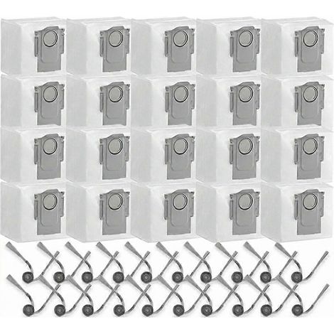 Sacs de pièces détachées et brosses pour Roborock Q7 M5/ Q7 L5/ Q7 TF/ Q7T+/Q7B/Q10 S5/ Q10 X5/ Q10V+/ Q10 PF/ Q10 VF/ Q8+/ Q8 Max Pro+ Plus (1/5)