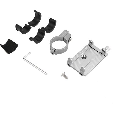 Support de téléphone pour vélo en aluminium réglable, support smartphone titane pour guidon de bicyclette (1/5)