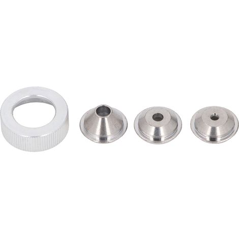 Ensemble d'embouts pour pulvérisateur de texture 3/16 po, 1/4 po et 5/16 po pour plaques de plâtre embouts de buse pour trémie d'application de texture collier pour Texture Pro 200 et Spray Pro.