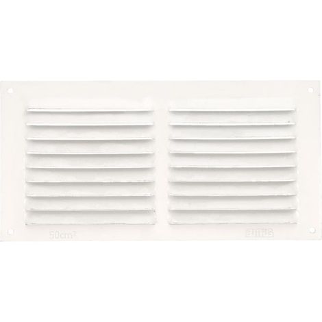 -CAHERSA- Rejilla Ventilación AMIG 3-150X300 Aluminio Blanco (1/2)