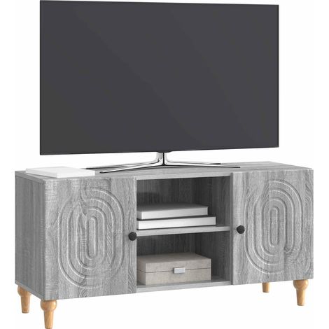 Maison Exclusive - Mobile TV Grigio Sonoma 102 x 34,5 x 50 cm Legno ingegnerizzato
