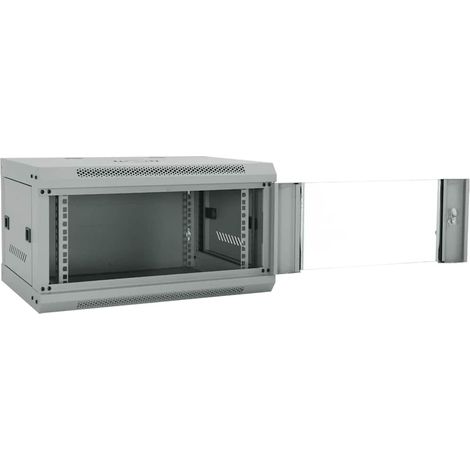 Maison Exclusive - Armadietto di rete Grigio 60 x 45 x 35 cm Acciaio