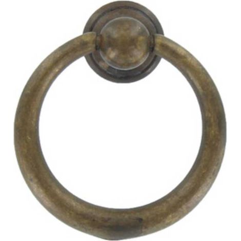 5 x BL MANIGLIA 09202 D 40X46 MM OTTONE ANTICATO