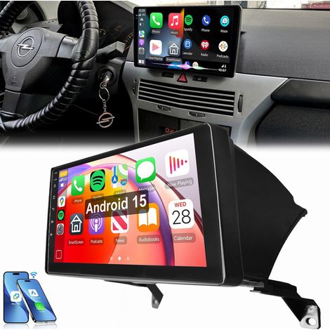 Apple CarPlay Android 15 Autoradio GPS WIFI BT RDS Pour Opel Astra H 2006 -2014 2+64G (1/5)