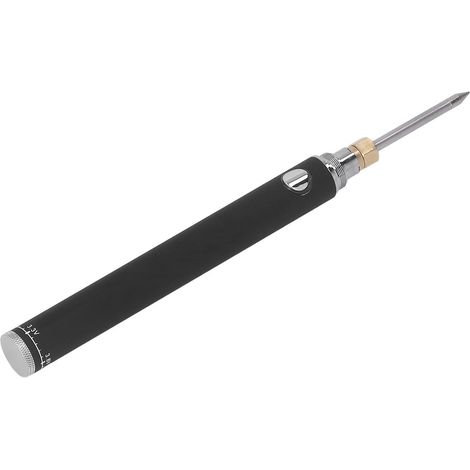 Fer à souder USB sans fil, outil de soudage portable alimenté par batterie, pour une utilisation intérieure et extérieure, noir. (1/5)
