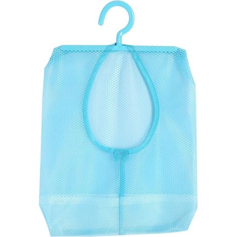 Mesh Laundry Bag, Multi-Use Underwear Storage Bag, Travel Storage Bag with Hanging Hook for Socks, Stockings, Bra and Underwear (BLUE) (1/5)