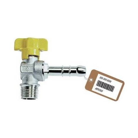 RUBINETTO A SFERA GAS SQUADRA M F-BRICO Misura: 1/2 x 0.9 Gpl