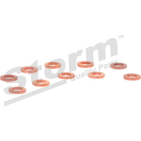 Bague d'étanchéité, porte-injecteur compatible Ford 4M5Q9M577AA (1/5)