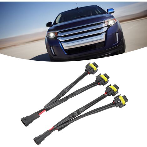 Stecker-auf-Buchse-Adapterkabel, 1 bis 2 Stück, H11/H9/H8, geeignet für LED-Kabelbuchsen in Lieferwagen und Pickups (1/5)