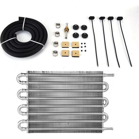 Ölkühler-Kit, manueller/automatischer Kühlerumbau für 8-reihigen Pkw-Ölkühler-Kit (1/5)