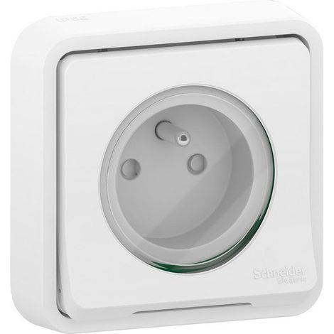 Mureva Styl wasserdichte Schukosteckdose, SCHNEIDER ELECTRIC, weiß SCHNEIDER ELECTRIC (1/2)