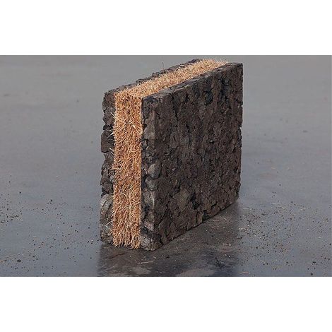 liège expansé et fibre de coco en panneau amorim, 1000 x 500mm