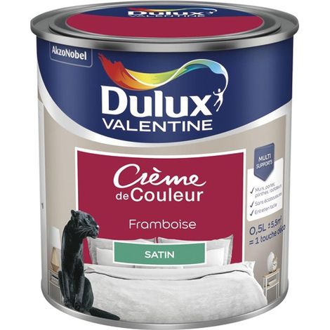 Valentine Satin-Farbcreme 0,5l Himbeere - Dulux Valentine