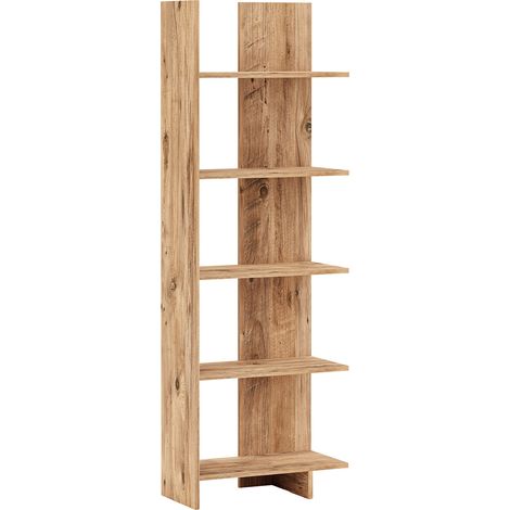 Libreria 176 x 62 x 29 cm effetto legno 030008999