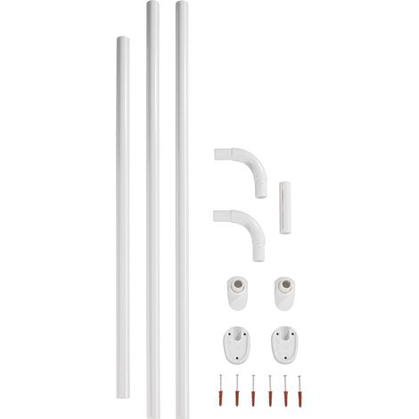 Barra ad angolo Universal  bianco extra forte WENKO (1/5)