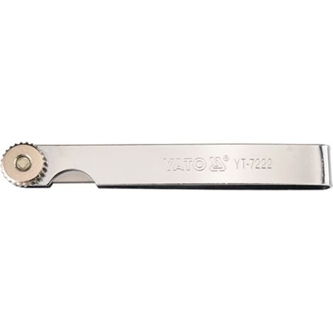 Spessimetro da 100 mm, 10 lame, 0,05-0,5 mm YT-7222 yato (1/3)