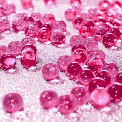 Perles Hydrogel - 10000 Pièces - Transparentes - Pour Vases et Décoration Événementielle - Billes Gel d'Eau pour Plantes et Centres de Table (1/5)