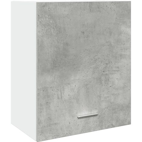 Hanging Cabinet Lyon Concrete Grey 50x31x60 cm Engineered Wood vidaXL