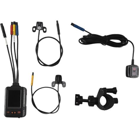 SE20 Motorrad-Recorder Doppelobjektiv-Kamera Fahrvideo-Camcorder DVR Loop-Aufnahme (1/5)