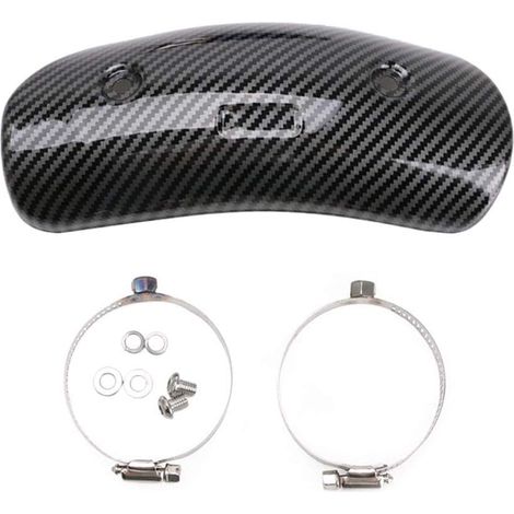 Universal Motorcycle Exhaust Muffler Pipe Leg Guard Heat Shield Cover Protection for AR SC C (1/5)