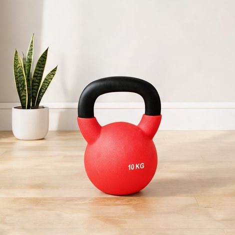SunJet Haltères, poids de musculation, Kettlebell 10 kg en métal - Réf. 854GNTUVWEGX (1/5)
