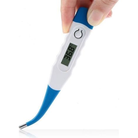 Thermomètre medical digital avec moniteur LCD de température corporelle (1/3)