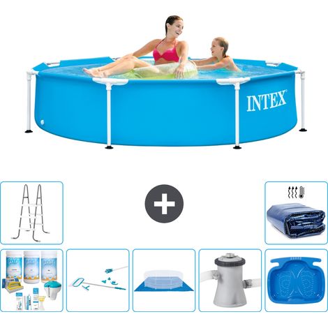 Intex Piscine Tubulaire Ronde - 244x51 cm - 8-pièces  S20406 (1/5)