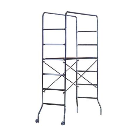 TRABATTELLO SUPERTRIO MARCHETTI  ACCIAIO ZINCATO CM 169X65 H.CM 162/218