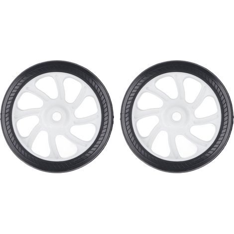 Universal 6-inch air compressor wheels – 2 pieces in ABS and rubber (1/4)