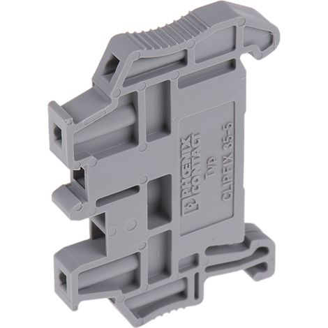 Butée d&146arrêt Phoenix Contact, série CLIPFIX 35-5 V0 pour Rail DIN NS 35/15, rail DIN NS 35/7.5 , fbs5, fbs6, klm2, ( Prix pour 1 )