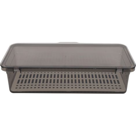 Boîte de rangement pour pinceaux de nail art, professionnelle et portable, pour outils de nail art à domicile et salon de manucure. Organisateur de pinceaux et de poussière pour pinceaux. (1/5)